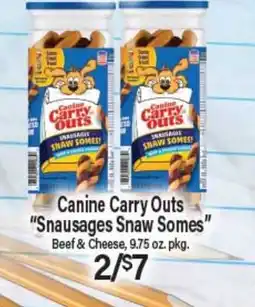 Angelo Caputo's Fresh Market Canine Carry Outs Snausages Snaw Somes offer