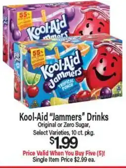 Angelo Caputo's Fresh Market Kool-Aid Jammers Drinks offer