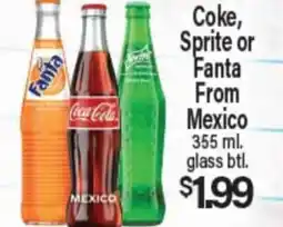 Angelo Caputo's Fresh Market Coke, Sprite or Fanta From Mexico offer
