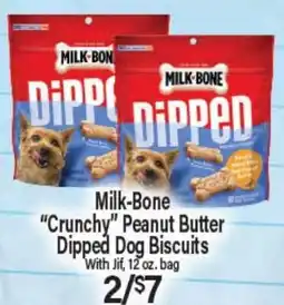 Angelo Caputo's Fresh Market Milk-Bone Crunchy Peanut Butter Dipped Dog Biscuits offer