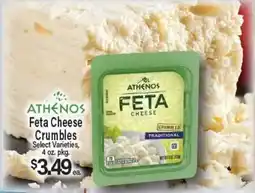 Angelo Caputo's Fresh Market ATHENOS Feta Cheese Crumbles offer