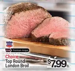 Angelo Caputo's Fresh Market Choice Top Round London Broil offer