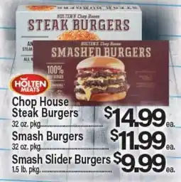 Angelo Caputo's Fresh Market Chop House Steak Burgers Smash Burgers Smash Slider Burgers offer