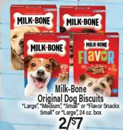 Angelo Caputo's Fresh Market Milk-Bone Original Dog Biscuits offer