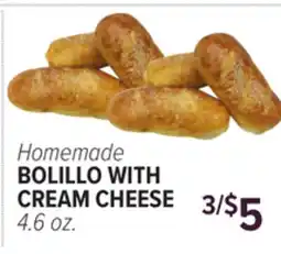 Cermak Fresh Market Homemade BOLILLO WITH CREAM CHEESE offer