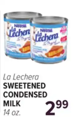 Cermak Fresh Market La Lechera SWEETENED CONDENSED MILK offer
