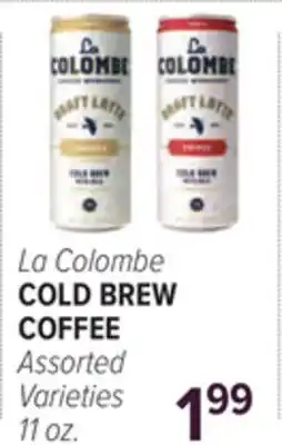 Cermak Fresh Market La Colombe COLD BREW COFFEE offer