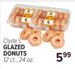 Cermak Fresh Market Clyde's GLAZED DONUTS offer