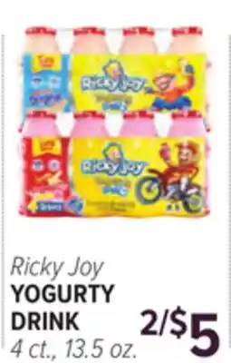 Cermak Fresh Market Ricky Joy YOGURTY DRINK offer