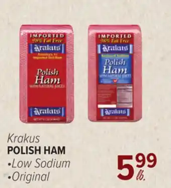 Cermak Fresh Market Krakus POLISH HAM offer