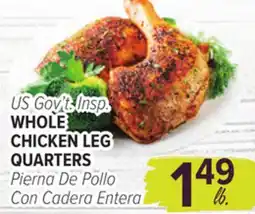Cermak Fresh Market US Gov't. Insp. WHOLE CHICKEN LEG QUARTERS offer