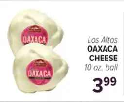 Cermak Fresh Market Los Altos OAXACA CHEESE offer
