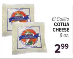 Cermak Fresh Market El Gallito COTIJA CHEESE offer