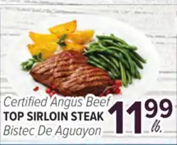 Cermak Fresh Market Certified Angus Beef TOP SIRLOIN STEAK offer
