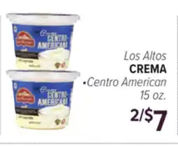 Cermak Fresh Market Los Altos CREMA offer