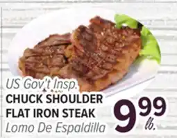 Cermak Fresh Market US Gov't Insp. CHUCK SHOULDER FLAT IRON STEAK offer