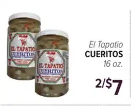 Cermak Fresh Market El Tapatio CUERITOS offer