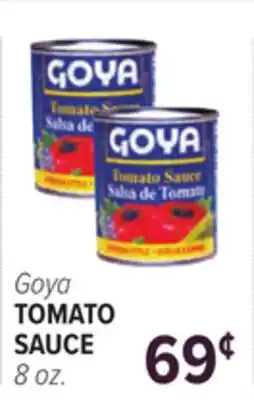 Cermak Fresh Market Goya TOMATO SAUCE offer