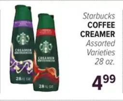 Cermak Fresh Market Starbucks COFFEE CREAMER offer