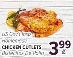 Cermak Fresh Market US Gov't Insp. Homemade CHICKEN CUTLETS offer