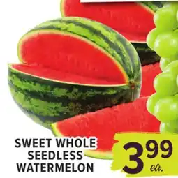 Cermak Fresh Market SWEET WHOLE SEEDLESS WATERMELON offer