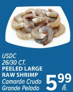 Cermak Fresh Market USDC 26/30 CT. PEELED LARGE RAW SHRIMP offer