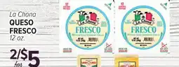 Cermak Fresh Market La Chona QUESO FRESCO offer