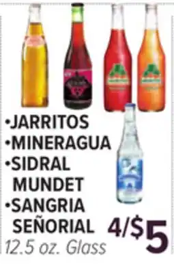 Cermak Fresh Market •JARRITOS •MINERAGUA •SIDRAL MUNDET •SANGRIA SEÑORIAL offer