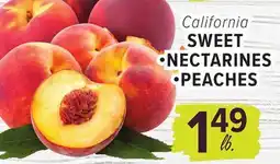 Cermak Fresh Market California SWEET NECTARINES PEACHES offer
