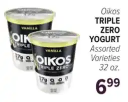 Cermak Fresh Market Oikos TRIPLE ZERO YOGURT offer