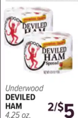Cermak Fresh Market Underwood DEVILED HAM offer