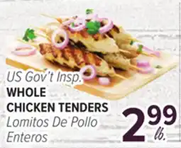 Cermak Fresh Market US Gov't Insp. WHOLE CHICKEN TENDERS offer