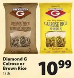 Times Supermarkets Diamond G Calrose or Brown Rice offer