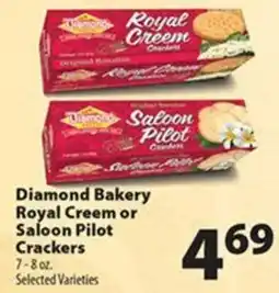 Times Supermarkets Diamond Bakery Royal Cream or Saloon Pilot Crackers offer