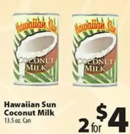 Times Supermarkets Hawaiian Sun Coconut Milk offer
