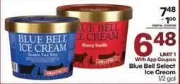 Harp's Market Blue Bell Select Ice Cream offer