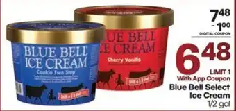 Blue Bell Select Ice Cream