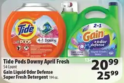 Times Supermarkets Tide Pods Downy April Fresh offer