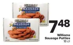 Harp's Market Williams sausage patties offer