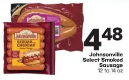 Harp's Market Johnsonville Select Smoked Sausage offer
