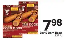Harp's Market Bar-S corn dogs offer