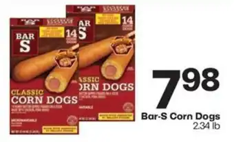 Harp's Market Bar-S corn dogs offer