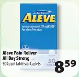 Times Supermarkets Aleve Pain Reliver All Day Strong offer