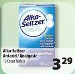 Times Supermarkets Alka-Seltzer Antacid / Analgesic offer