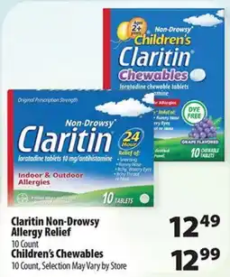 Times Supermarkets Claritin Non-Drowsy Allergy Relief offer