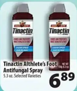 Times Supermarkets Tinactin Athlete's Foot Antifungal Spray offer