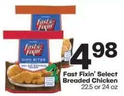Harp's Market Fast Fixin' Select Breaded Chicken offer