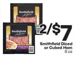 Harp's Market Smithfield diced or cubed ham offer