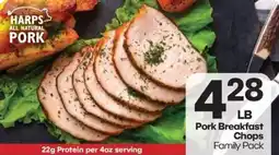 Harp's Market Harp's all natural pork pork breakfast chops offer