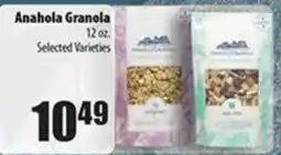 Times Supermarkets Anahola Granola offer